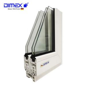 China Germany Dimex High UV L60 uPVC Window Profiles factory