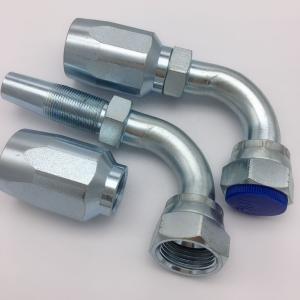 China Reusable JIC Thread 3/4&quot; Elbow Hydraulic Hose Ferrules factory