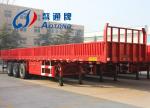 Truck Trailer 3 Axle 40-60 tons 13000mm length curtain side wall cargo semi