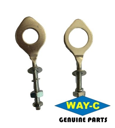 52 DZ00 47 Motorcycle Chain Adjuster Metal For BAJAJ 100