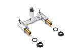 Corrosion Resistant Bath Shower Mixer Taps / Hand Wash Sink Faucet