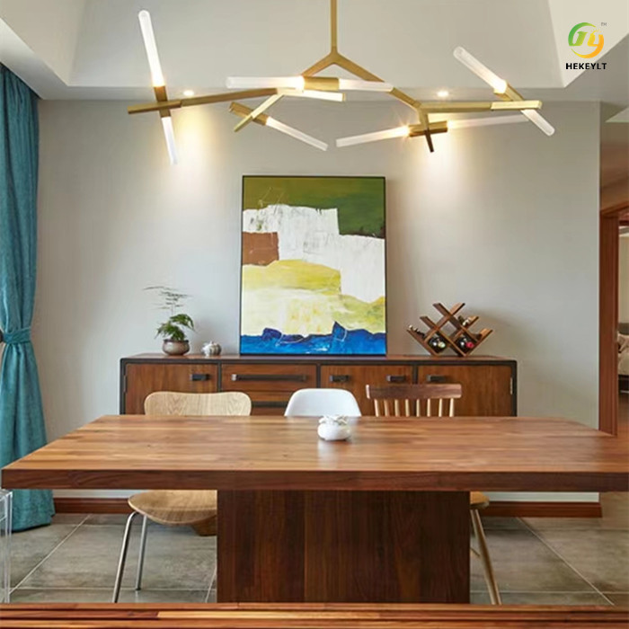 Nordic Creative Tree Branch Chandelier Living Room Dining Room Bedroom LED Light