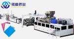 PET Furniture Veneer Production Line , Single Multi Layers Plastic Sheet