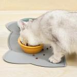 Waterproof Silicone Pet Feeding Mat Floor Non Skid Pet Feeding Placemat For Cat