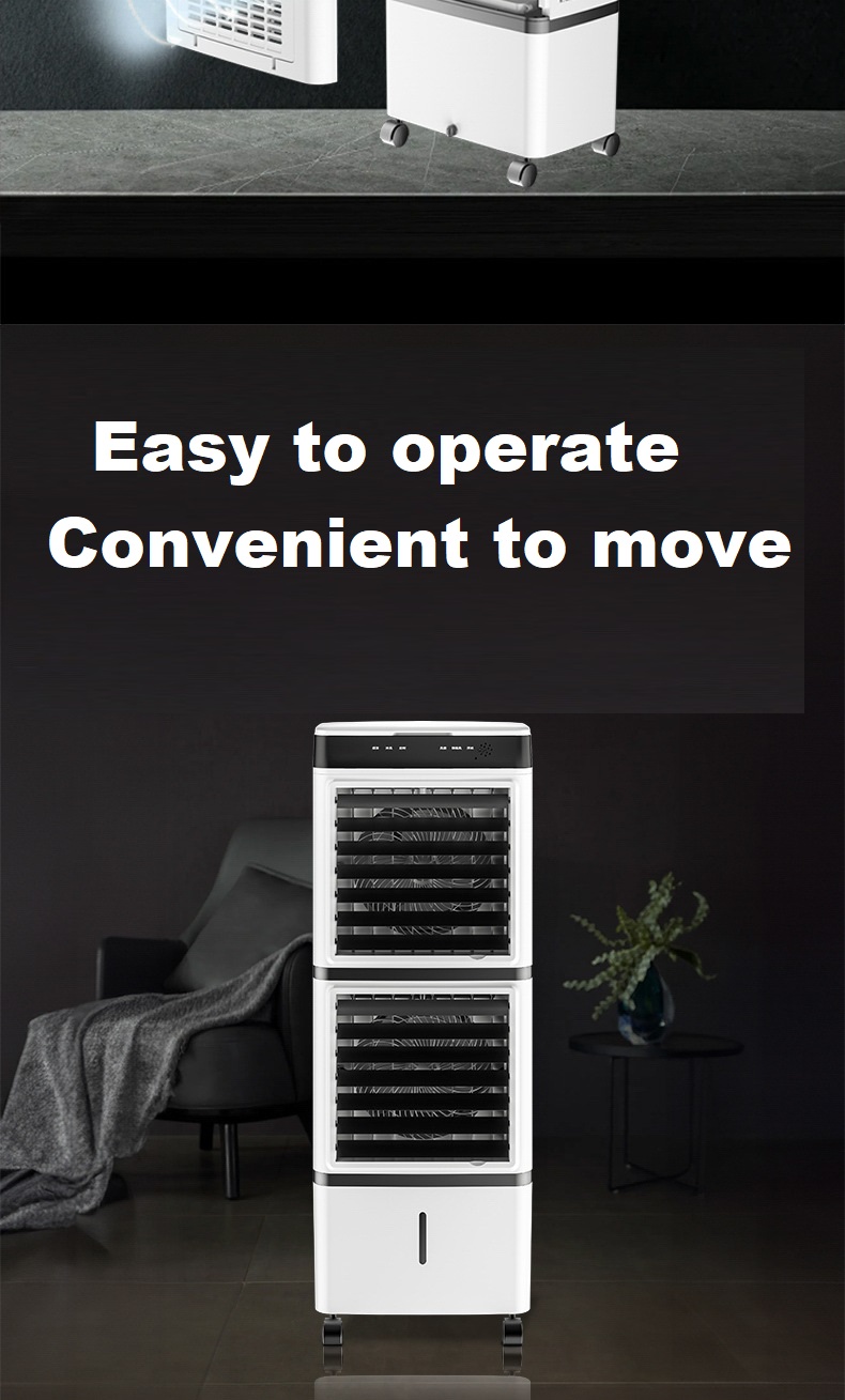 Indoor and Outdoor 14L Capacity Customized Air Cooler with Electric Power Source