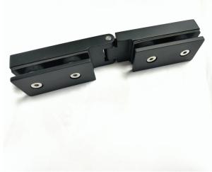 China SUS304 Stainless Steel Casting Frameless Door Hinges High Precision For Bathroom factory