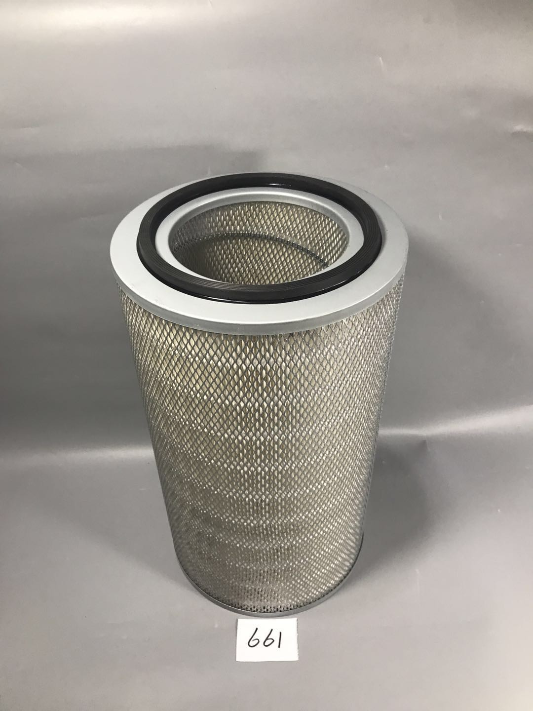 Heavy Eqiupment Excavator Air Filter , Daewoo Filter Submicron Capture Self Cleaning