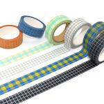 Custom Bullet Journals Decoration Washi Tape Printed Masking Washi Tape