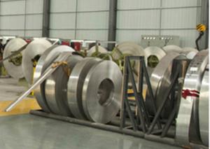 China 904L Cold Rolled Stainless Steel Strip For Pressure Vessel 0.3 - 3.0mm Thickness factory