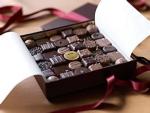 Happy New Year Sweet Chocolate Paper Gift Box