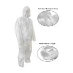 EN 14126 Disposable Protective Coveralls Category 3 Protection Suit PPE Safety