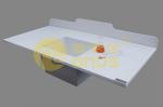 Laboratory Work Surfaces epoxy undermount sink White Durability