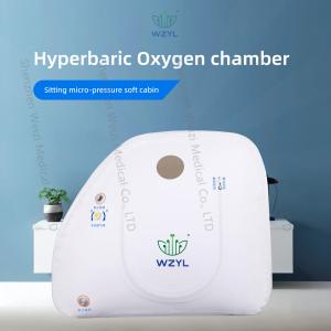 China Anti Inflammatory Soft Shell Hyperbaric Chamber For Elder Sitting Soft Cabin factory