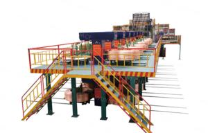 China Copper Rod Annnual 2000MT D17mm-D30 Upcast Copper Rod Machine factory