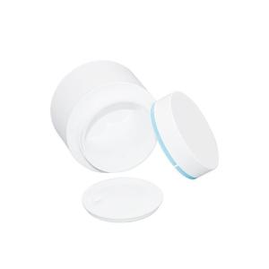 Sustainable Double Wall 50ml 100ml PP Cosmetic Cream Jars Environmental