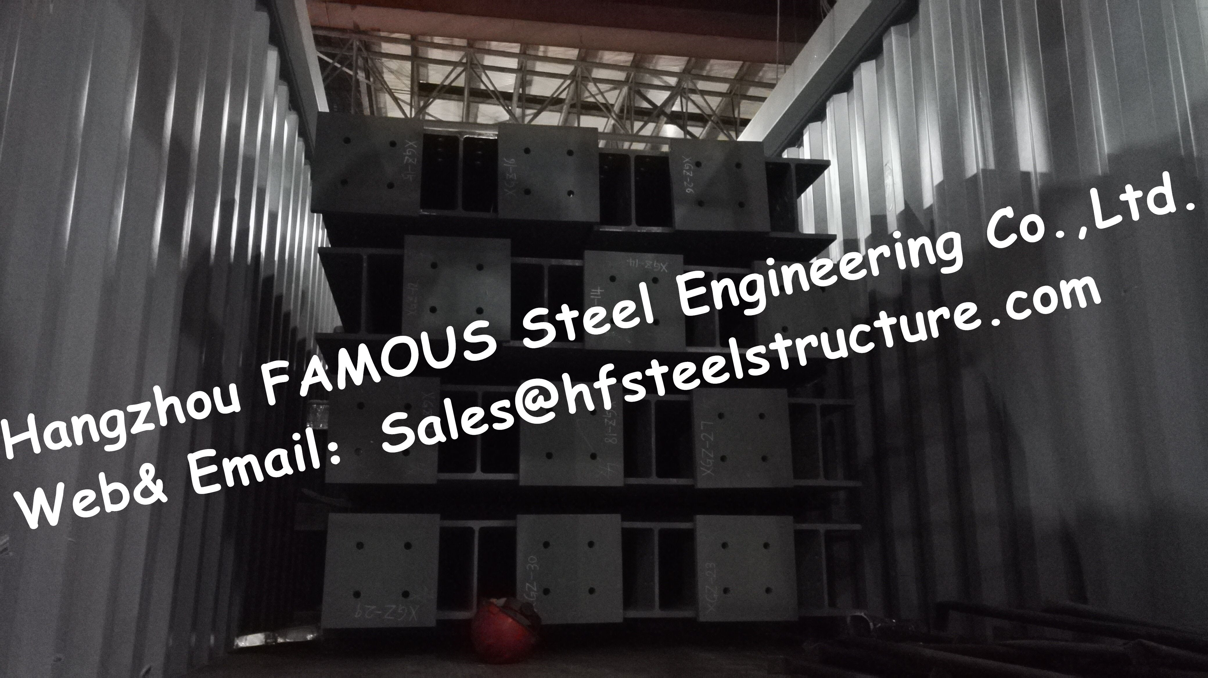 Prefabricated Multi-storey Steel Building Construction Residential Apartment Buildings
