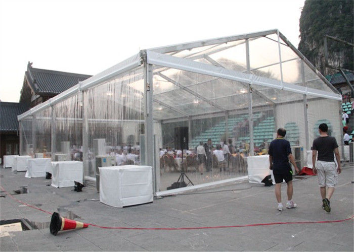 Transparent PVC Tent Frabic Marquee Tents For Party / Wedding 10m * 20m