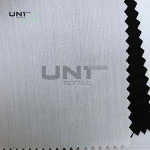 ECO Dyeing Woven Interlining Plain Weaving Pocket Linings Smooth Surface