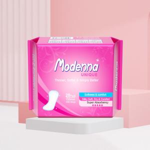 China Soft Disposable Wood Pulp For Sanitary Napkin Cotton Woman Pad Ultra Thick factory