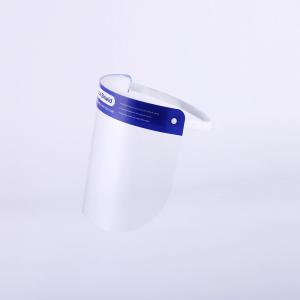 China 180 Degree PC Reusable Clear Protective Face Shield factory