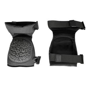 China Thick Black Flexible Safety Gear for Professional Protection Knee Pads Elbow Pads factory