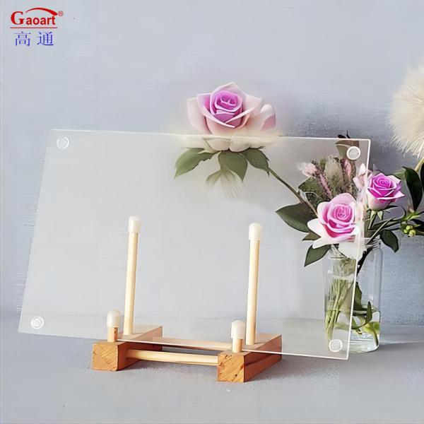 Toughened Glass Top Kitchen Cutting Board Rectangle Shape 4mm Thick 500 Pcs No