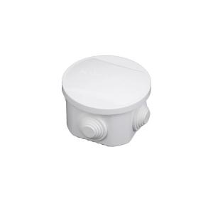 China 80x50mm ABS Waterproof Dustproof Junction Box Knockout Entry With Rubber Stopper factory