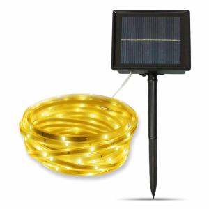 China 2m length IP44 Patio Solar String Lights Outdoor Waterproof with Self Adhesive tape factory