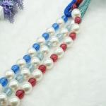 Delicate custom beads curtain tieback for home decoration