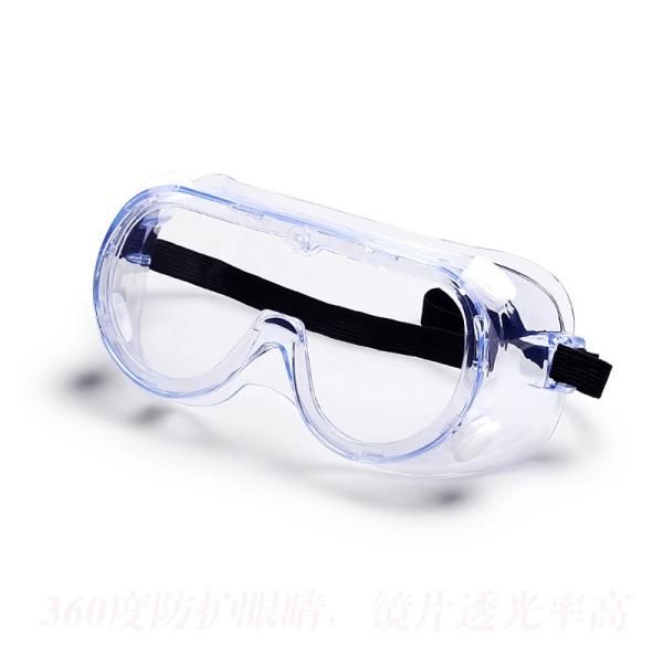 Eye Protection Medical Safety Goggles , Pc Lens / Frame Disposable Safety