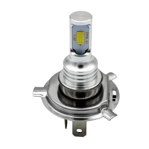 China High Power H4 Auto LED Fog Light Bulbs White 72W 1000LM Long Working Life factory