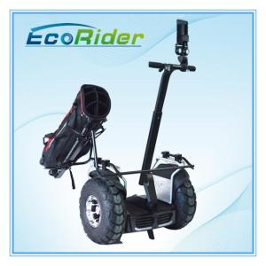 China Standing up Segway Electric Scooter / Electric Golf Cart Scooter with Bag factory