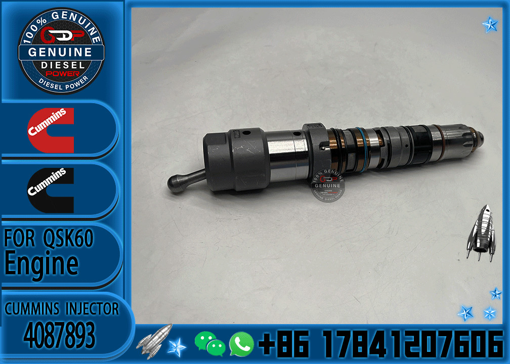 4088428 QSK23 Diesel Engine Common Rail Fuel Injector 4001813 4087893 4326780 4088416 4326781