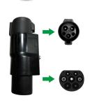 E-Mingze Factory Wholesale Portable Electric Vehicle Charging Pile Adapters