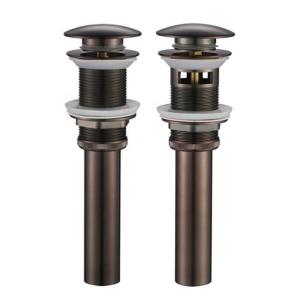 China Pipe Bathroom Drain Fittings Button Push Pop-Up Sink Stopper factory