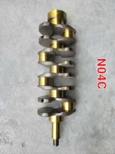China 13411-E0071 Engineering Machinery Hino Engine Crankshaft N04C Casting Material factory