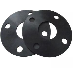 China Smooth Surface Rubber Flange Gasket Thickness 2mm - 50mm on sale
