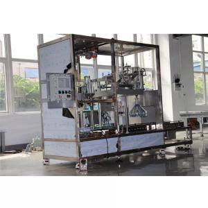 China Desktop Rotary Filling And Capping Machine 10 Liters Automatic Filling And Capping Machine factory
