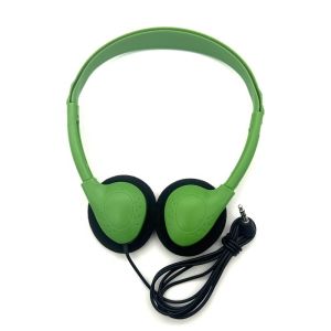 China Waterproof Standard-Free Over Head Headband Headphones Solid Color Wired 3.5mm Earphone with Customized Cord Length factory