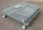 High Visibility Industrial Wire Container Electrozinc Plated Finish