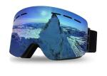 Custom Frameless Magnetic Spherical Ski Goggles Sport Eyewear