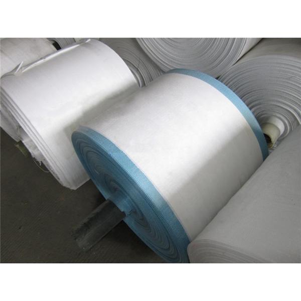 White PP Woven Cloth Roll Material Transparent Fabric Roll For FIBC Bulk Bag