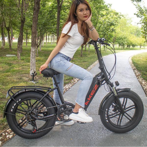 Magnesium Alloy Lithium Battery Electric Bike , Variable Speed Ladies Electric