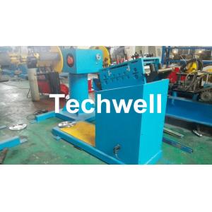 Manual / Passive Type Uncoiler Machine With Rotary Double Head Mandrel For