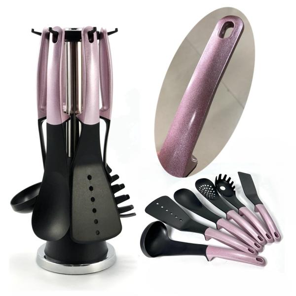 7-Piece Nylon Kitchen Utensil Set for Home Kitchen Cooking Supplies And