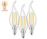 C35 tail E14 LED Filament Bulb 220-240V 2W led filament candle bulb