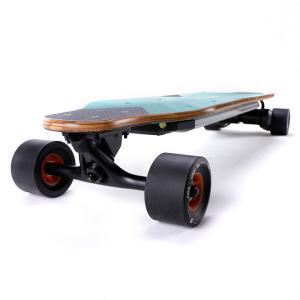 China Led Light Dual In Wheel Electric Powered Longboard SK-E2 Hub Motors For Young factory