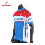 Pro Team Mesh Fabric Trek Cycling Jersey / Road Bicycle Clothing Customized