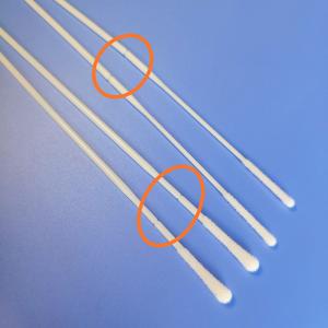 ABS Handle Nylon Flocked Nasopharyngeal Swab For Influenza