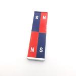 SGS 7.3g/Cm3 Alnico2 3 5 Bar Marked N S Pole Teaching Magnet